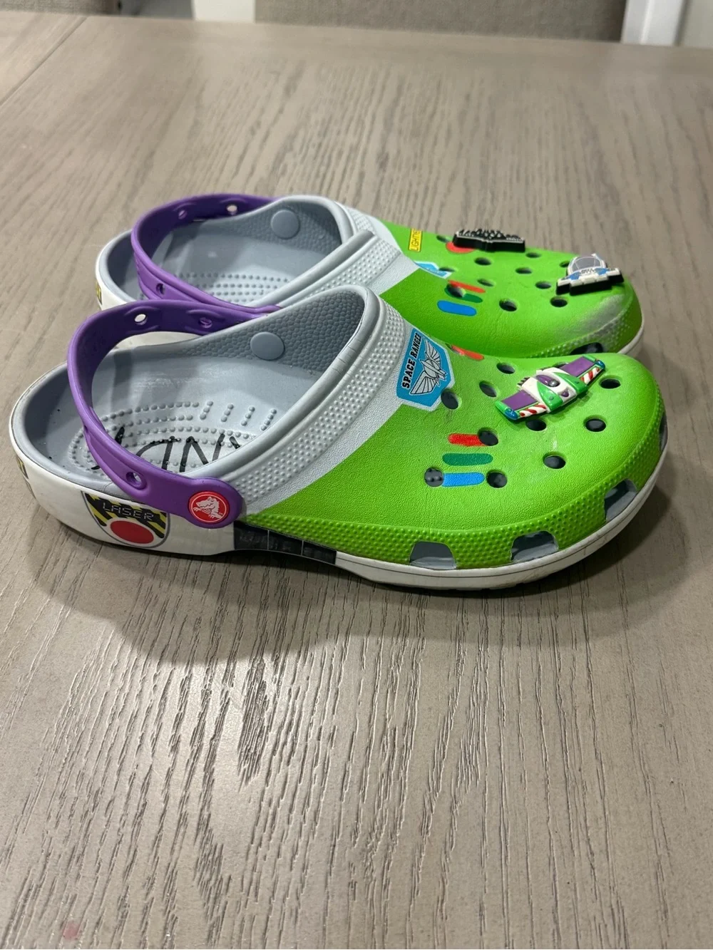 CROCS Green and Purple Men’s Rain & Snow Clog